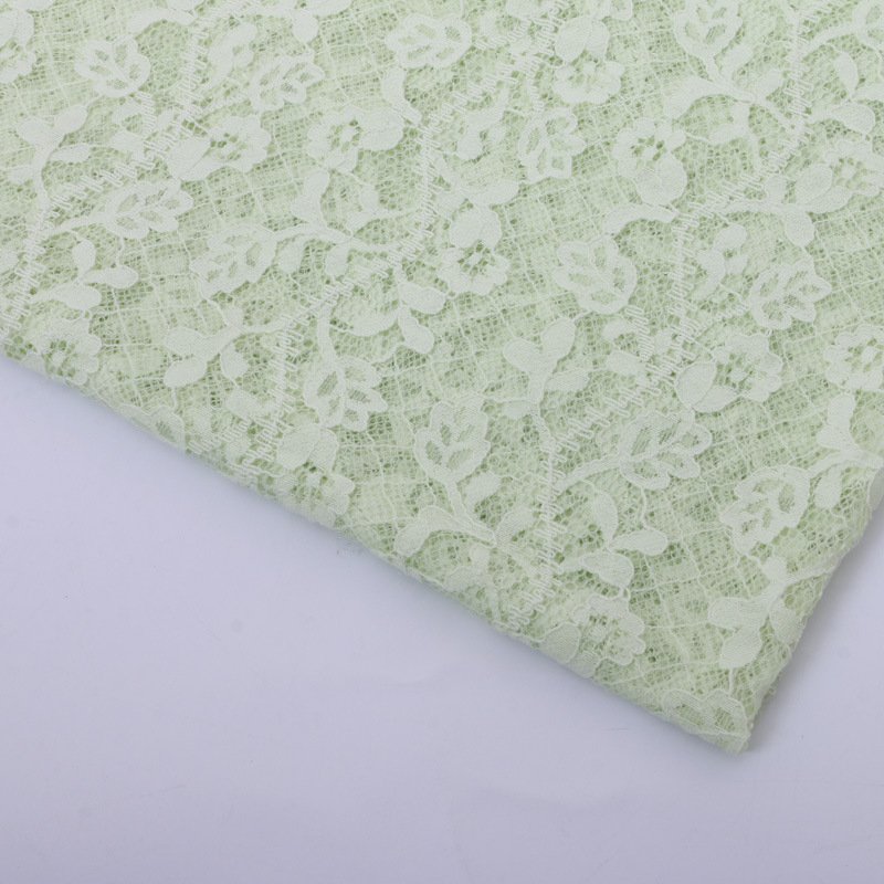 Dress Cutwork Lingerie Polyester Lace Fabric for Women's Wear Wholesal 9